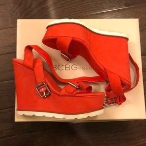 Women’s BCBGeneration Ankle Strap Wedges